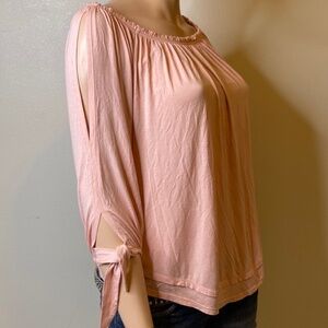 Lane Bryant Pink Open sleeves  18/20